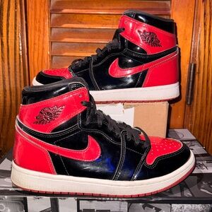 Size 8.5 - Jordan 1 Retro OG High Patent Bred